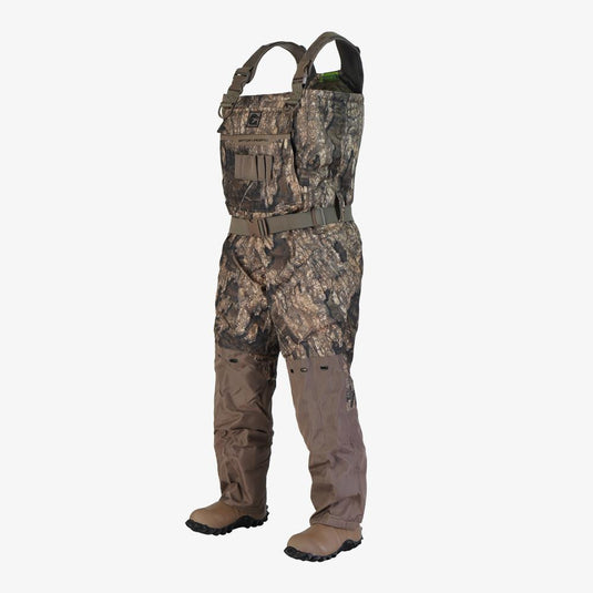 Gator Waders Mens Mossy Oak Bottomland Shield Insulated Waders