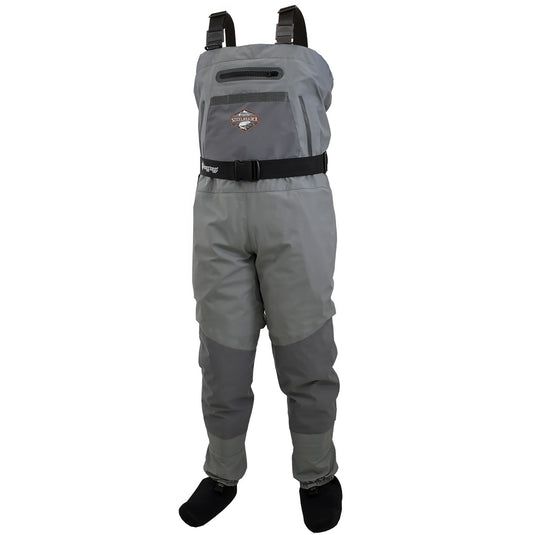 Frogg Toggs Mens Slate/Gray Sierran Stockingfoot Chest Waders