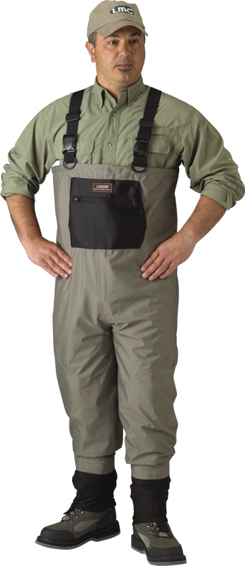 Caddis Mens Breathable Chest Waders - XL Short Stout