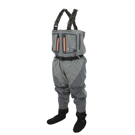 Frogg Toggs Mens Green Pilot River Guide HD Stockingfoot Chest Waders