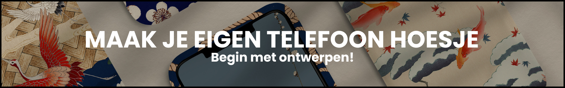 Begin met het maken van een hoesje voor je telefoon