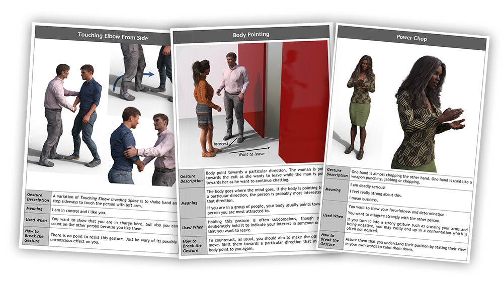 Body Language Cards Part 2