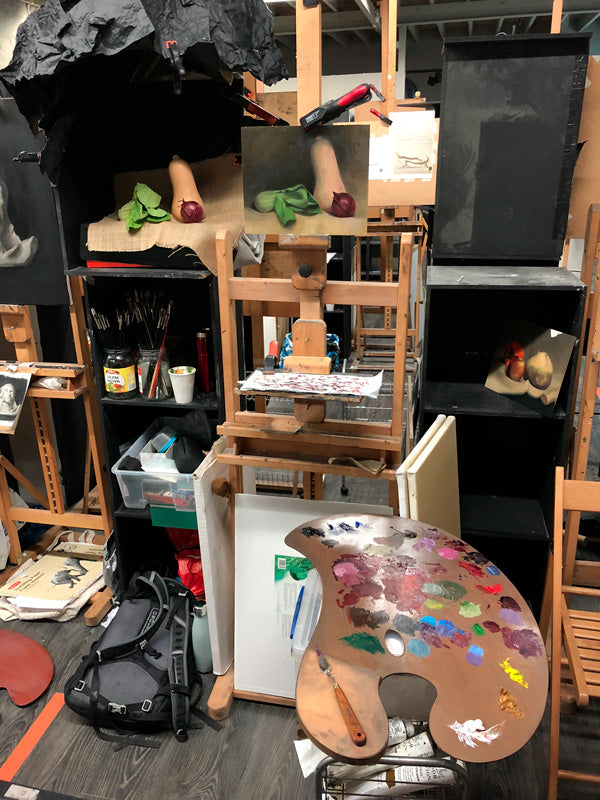 How to Set Up a Painting Studio - School of Atelier Arts