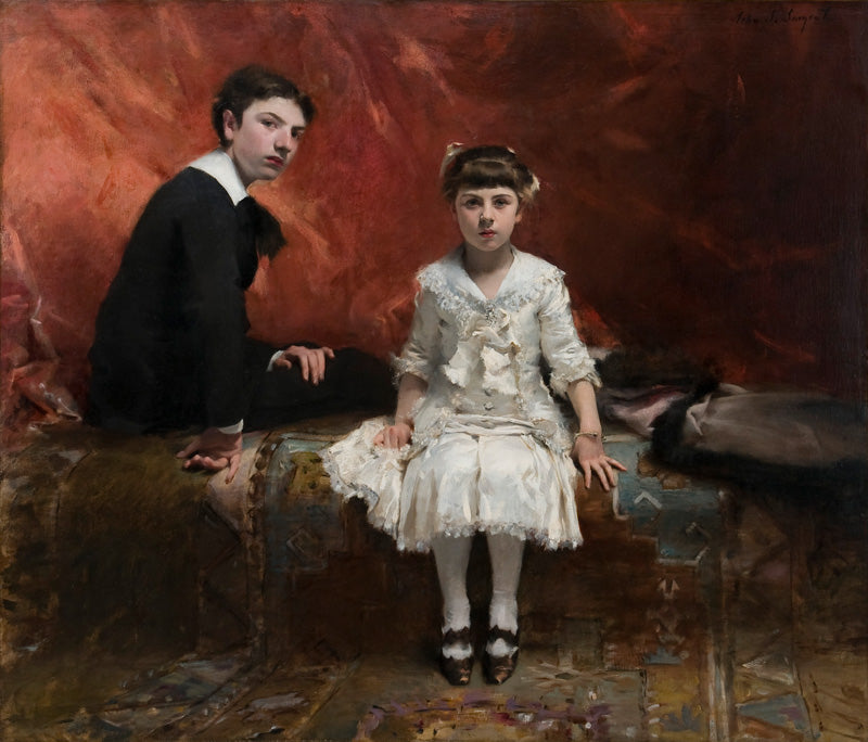 Portrait of Édouard and Marie-Louise Pailleron by John Singer Sargent