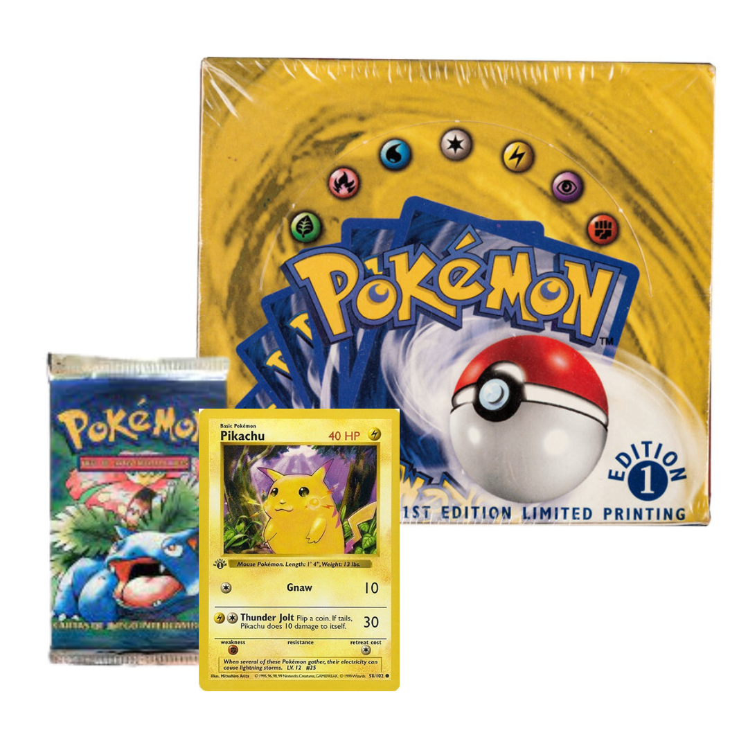 The first Pokémon set 1999