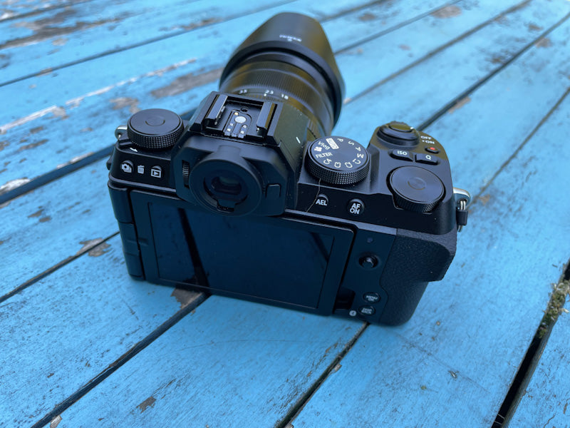Back of the Fujifilm X-S20