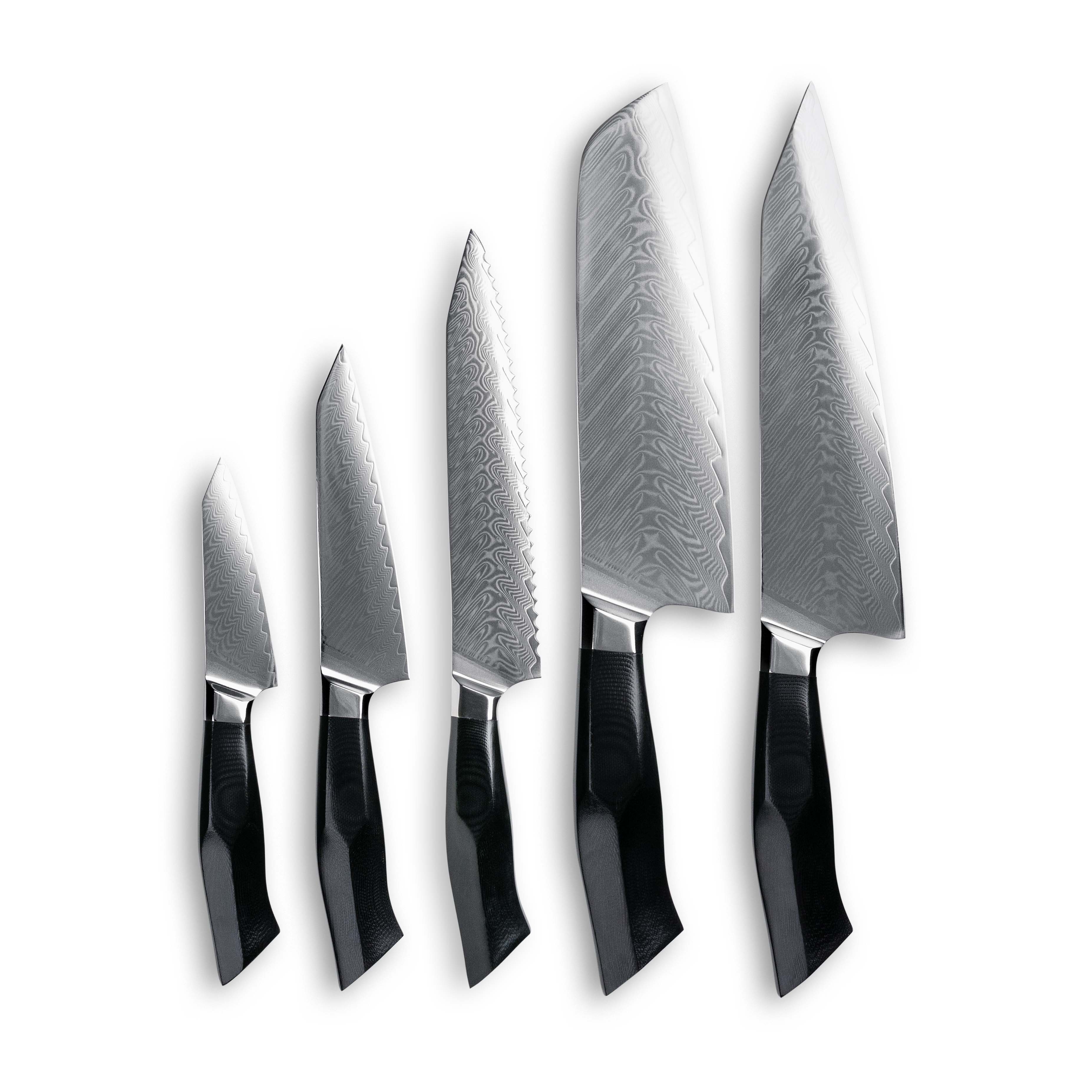 Se Knivsæt - Complete Set - Black (5 knive) hos Qookware.dk