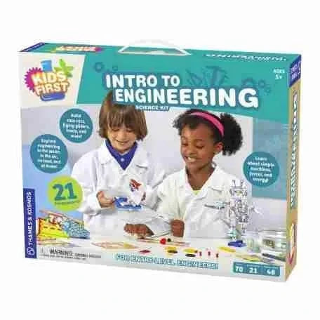 Box of toy "Intro to Engineering"
