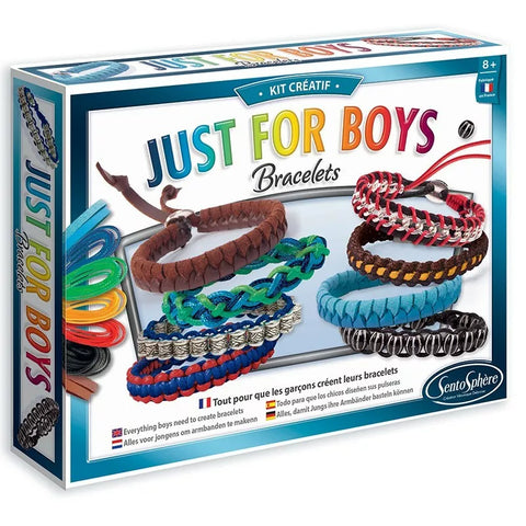 Sentosphere Bracelets Just For Boys crafty kit.