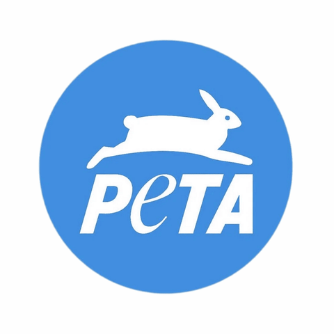 Logo Peta (People for the Ethical Treatment of Animals)