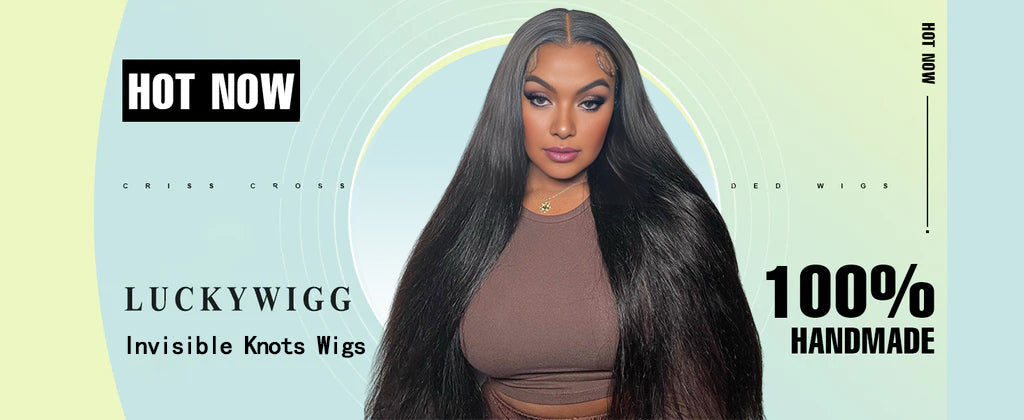 Invisible Knots 13x4 Lace Frontal Wig Pre Cut Wigs Straight Glueless Wigs With Baby Hair