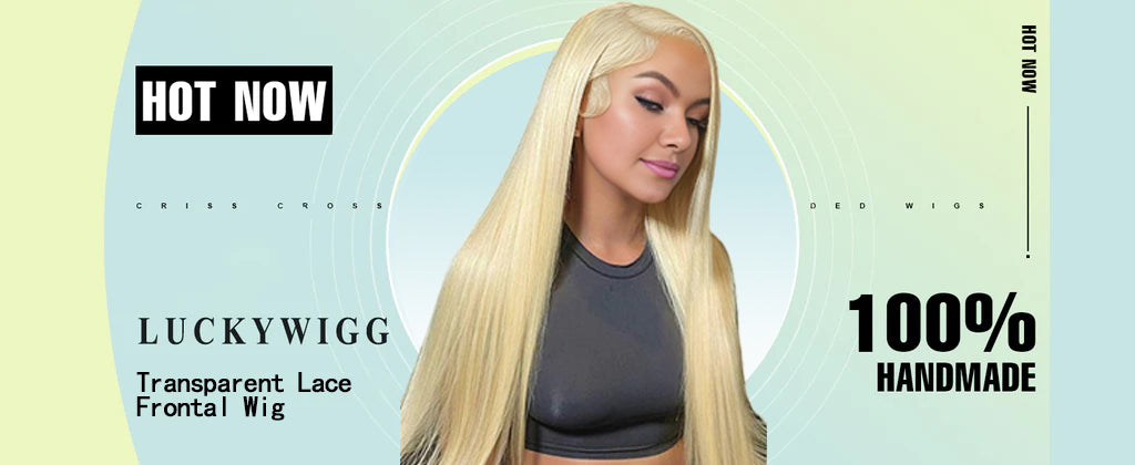 Honey Blonde Wig Straight Hair Wigs HD Transparent 13x4 Lace Front Wigs 613 Long Human Hair Wig 40 Inch