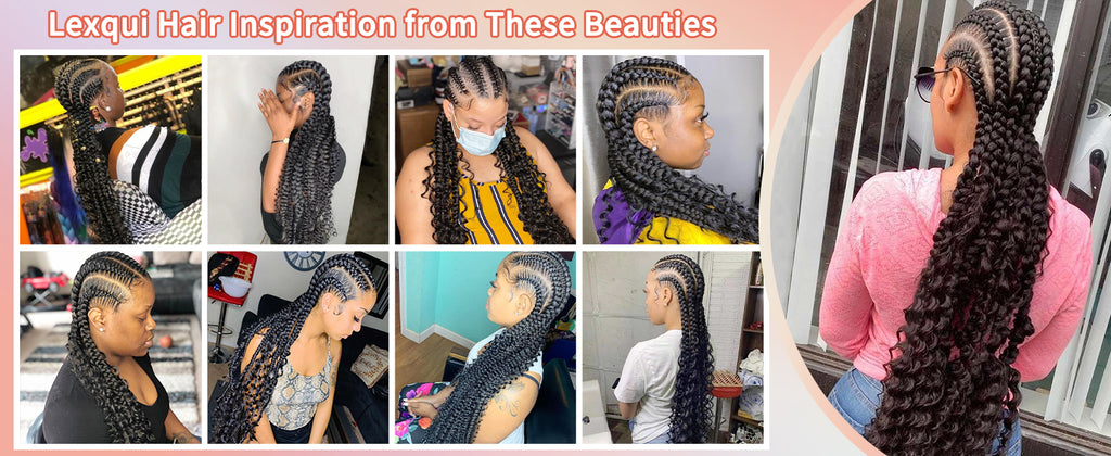 32 INCH Full Double Lace Braided Wigs