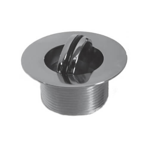 Watco 48750-PP-CP-G Bathtub Stopper and Drain,Grid Strainer