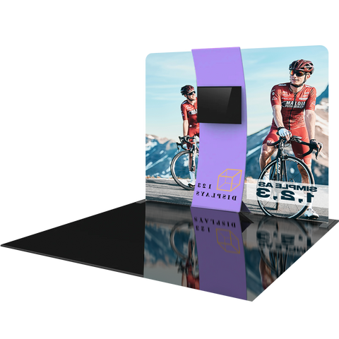 Tension Fabric Displays - Sleek and vibrant exhibit solutions by 123 Displays, providing a modern and eye-catching presentation at trade shows and events.