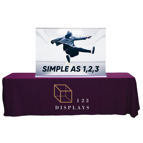 Versatile Tabletop Displays - 123Displays Event Solutions