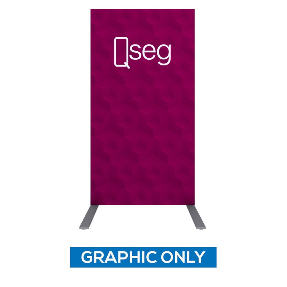 1.3ft W x 2.4ft H QSEG Full Custom Print Graphic Only (40x75)