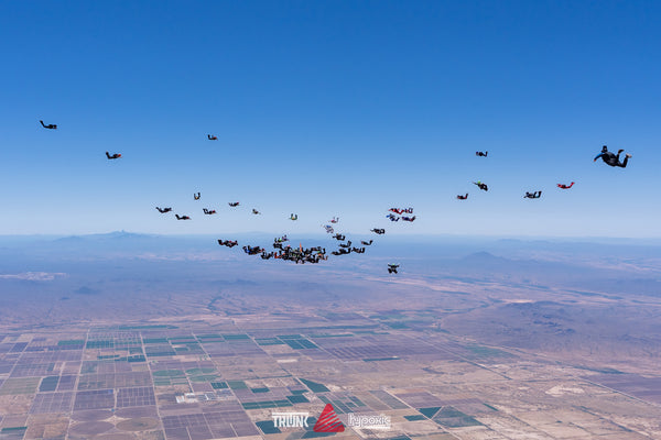 Skydiving Stadium Approach Method