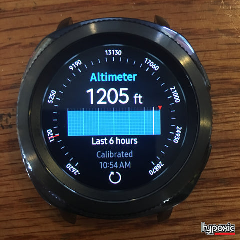 galaxy watch altimeter