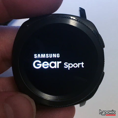 Samsung Gear Sport Bootup