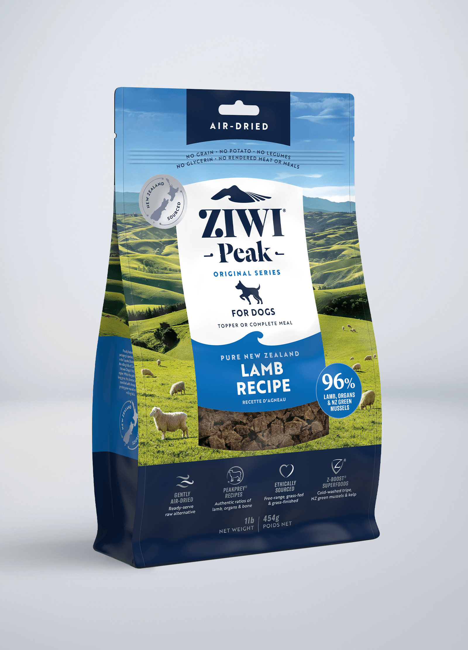 Original Air-dried Lamb Recipe for dogs - ZIWI US product image