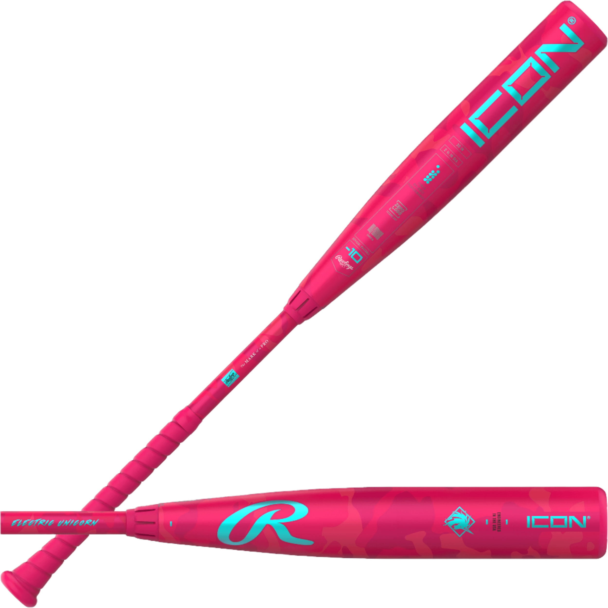 Rawlings Icon Electric Unicorn 2025 USSSA Bat (-10)