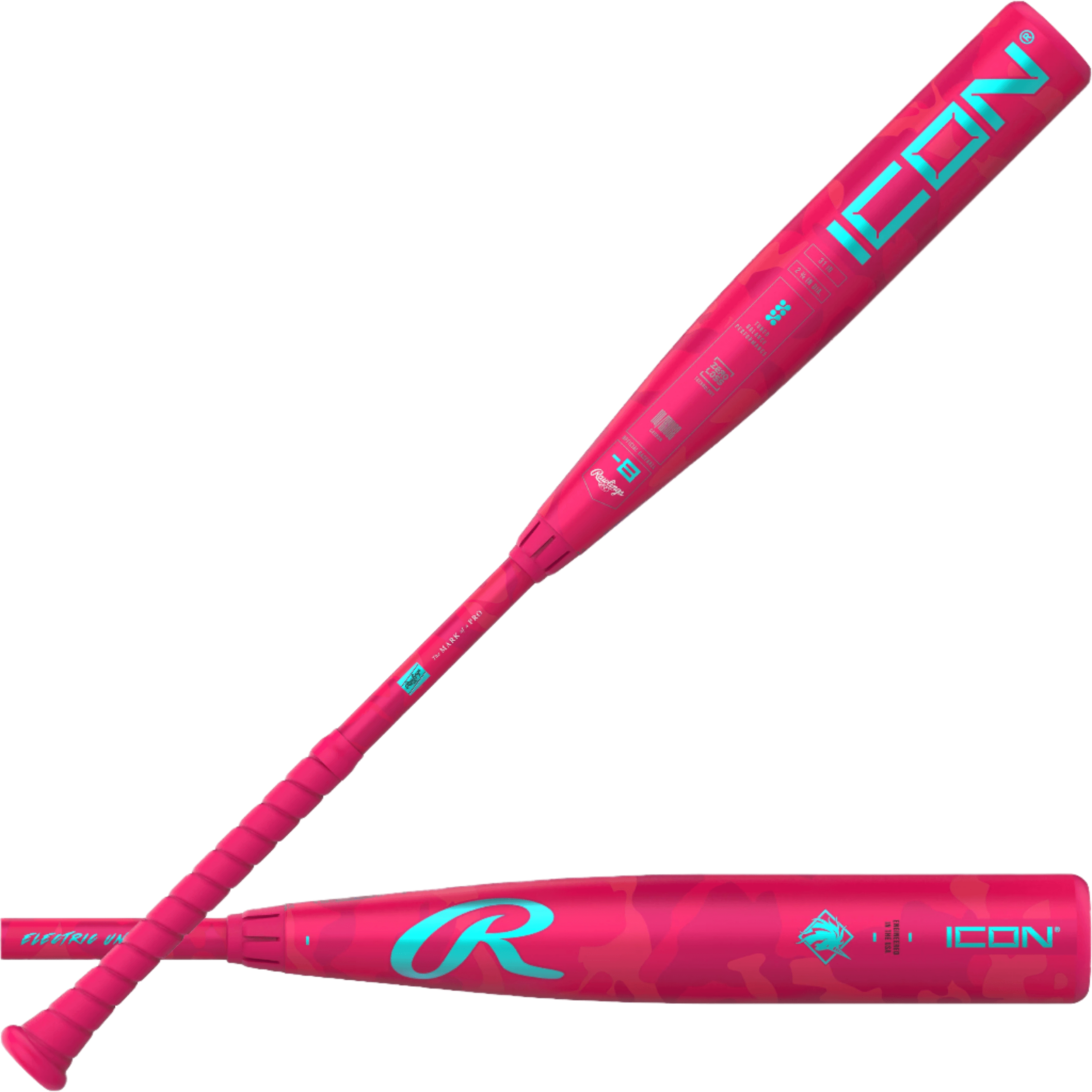 Rawlings Icon Electric Unicorn 2025 USSSA Bat (-8)