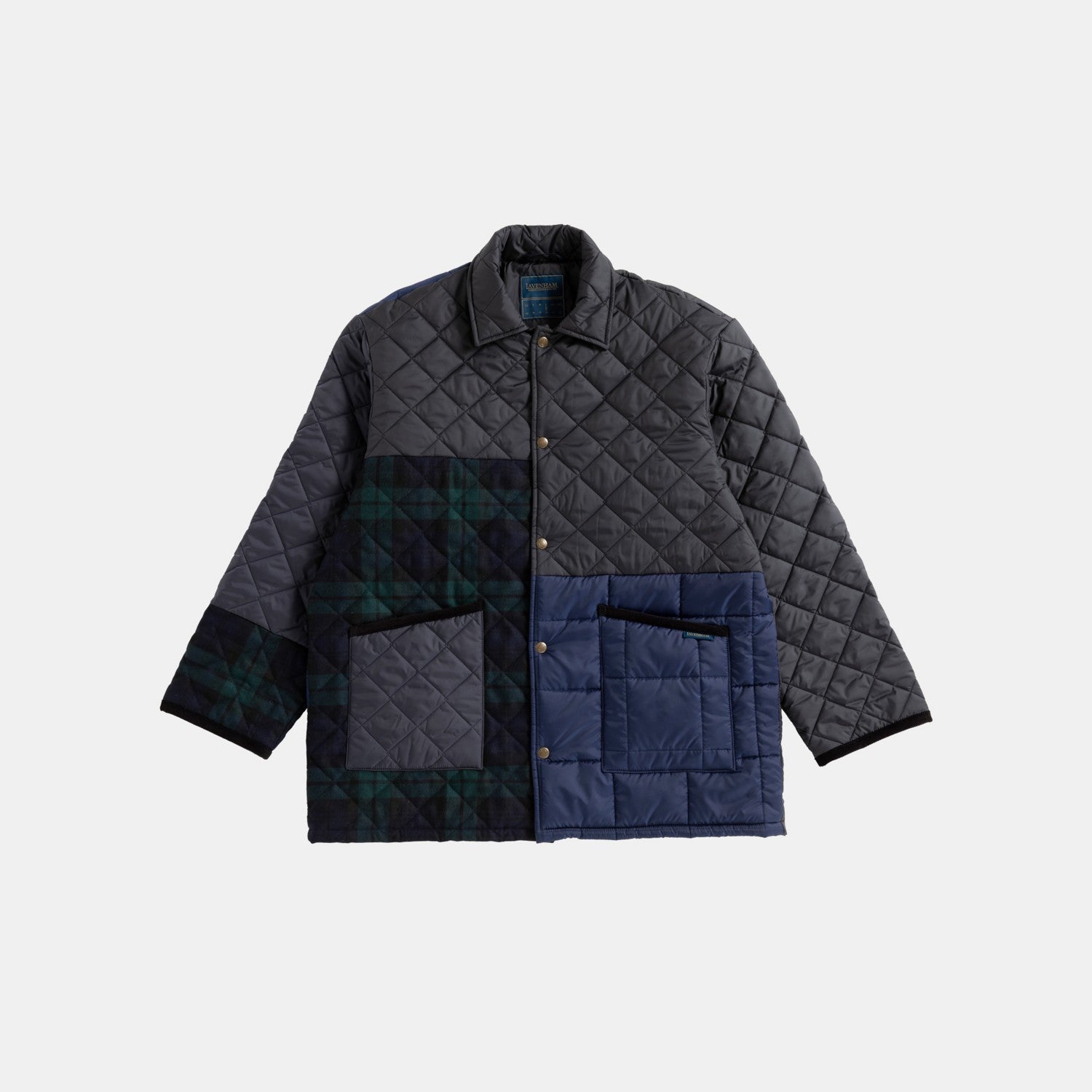 Blackwatch Patchwork Oversized Denham Mens · ラベンハム ウェブストア