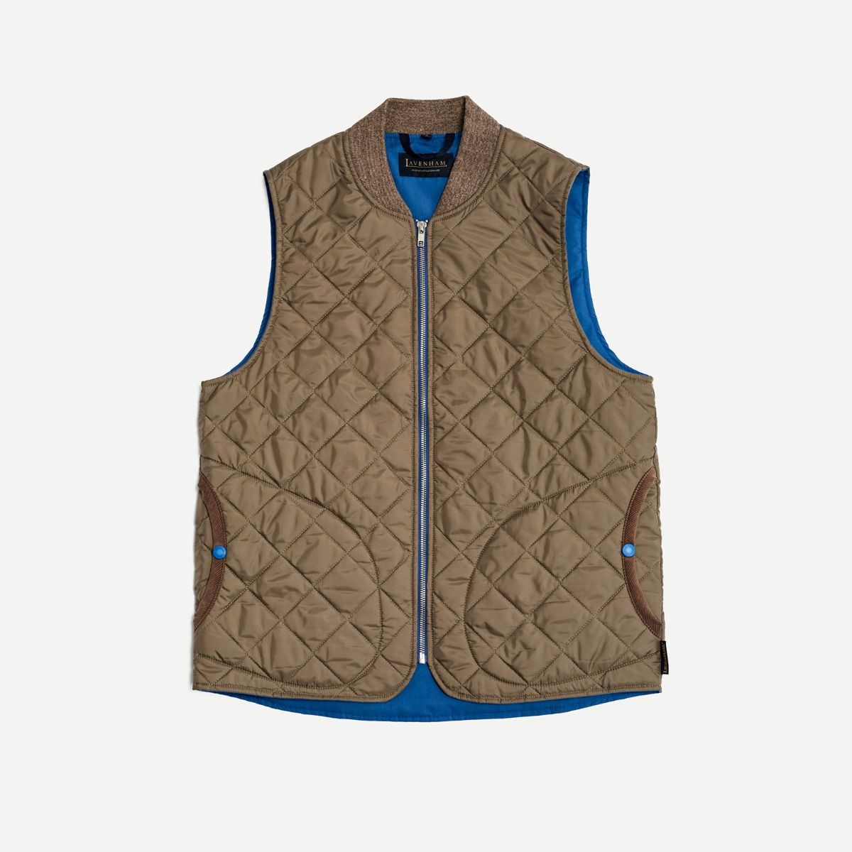 National Portrait Gallery X Lavenham Bomber Gilet Unisex / ナショナル ポートレート  ギャラリー ボンバー ジレ ユニセックス