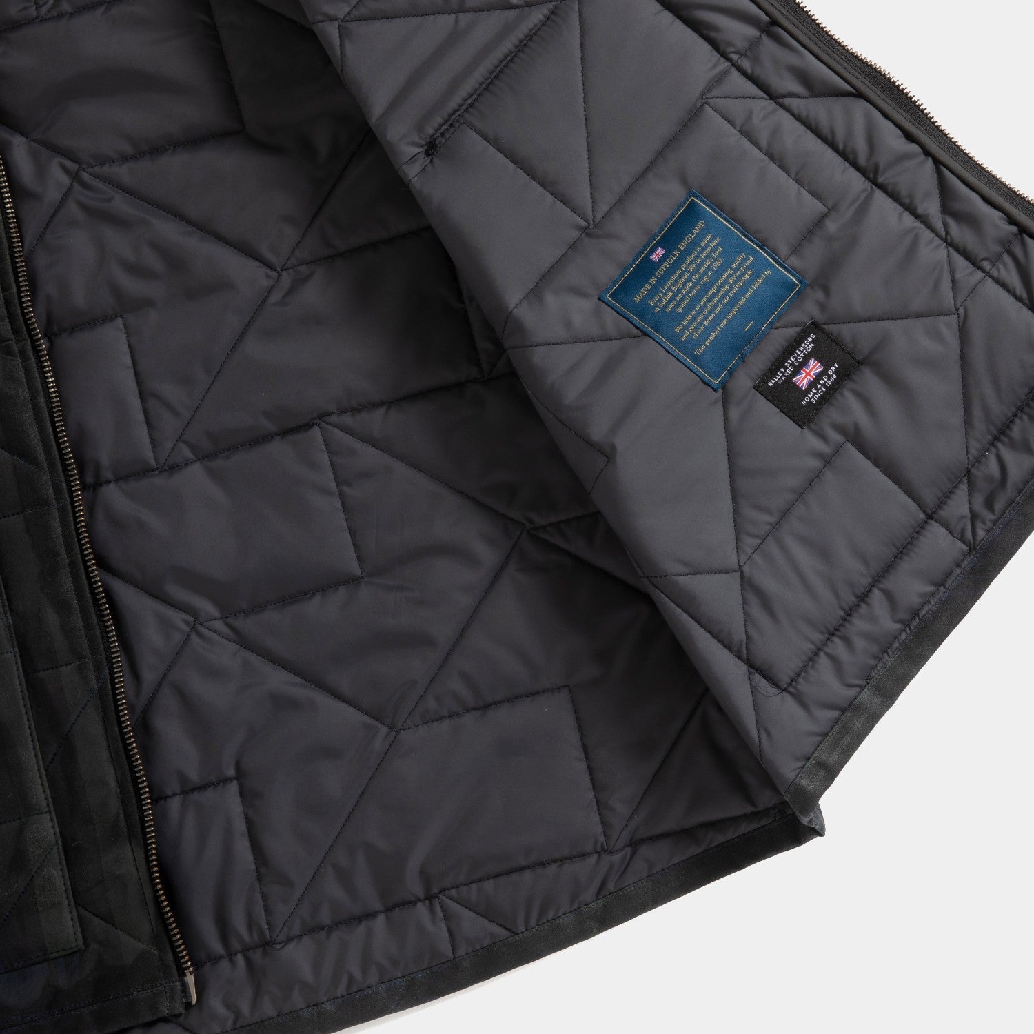 Blackwatch Wax Bomber Gilet Mens · ラベンハム ウェブストア