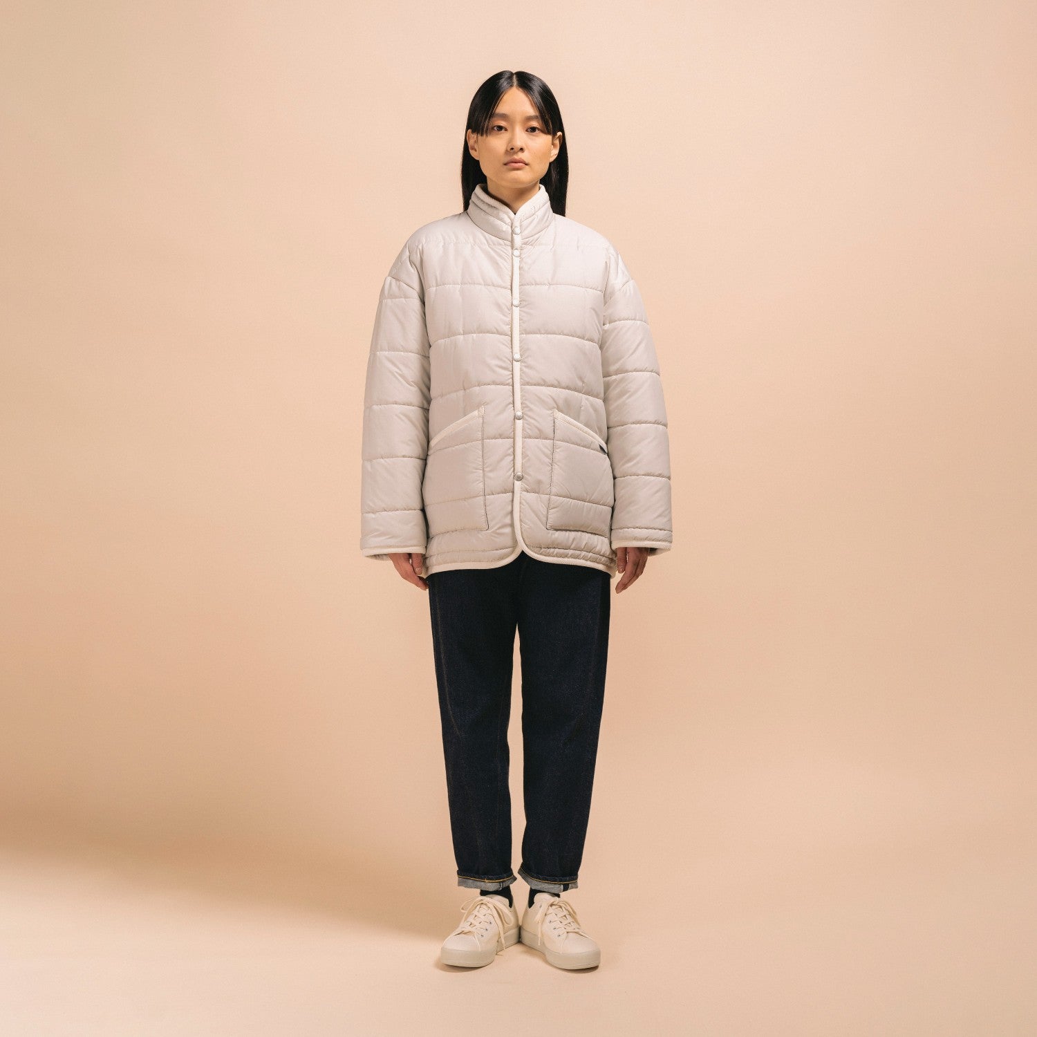 Horizontal Big Quilt Mickfield Jacket Womens · ラベンハム ウェブストア