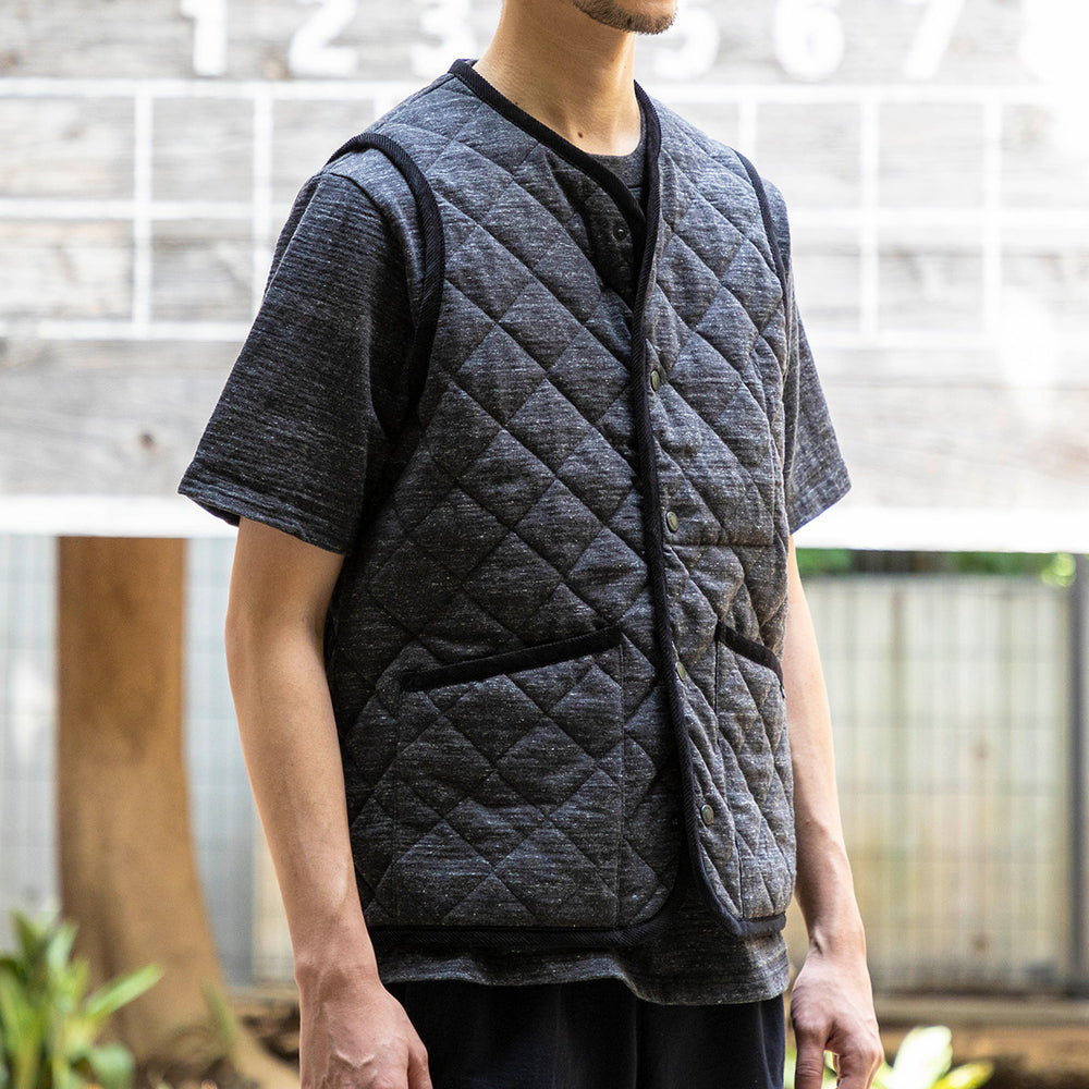 Jackman X Lavenham Collarless Gilet Mens · ラベンハム ウェブストア