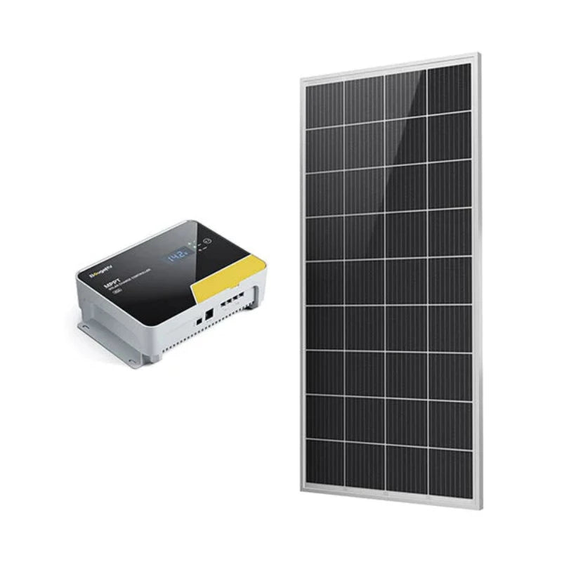 Bouge RV 200W 12V 9BB Mono Solar Panel & 40A MPPT Solar Charge Control