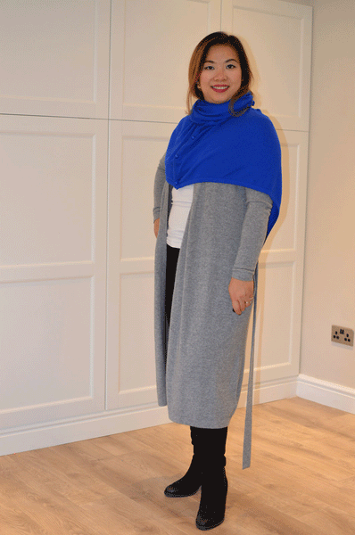 Mimi & Thomas cashmere cape