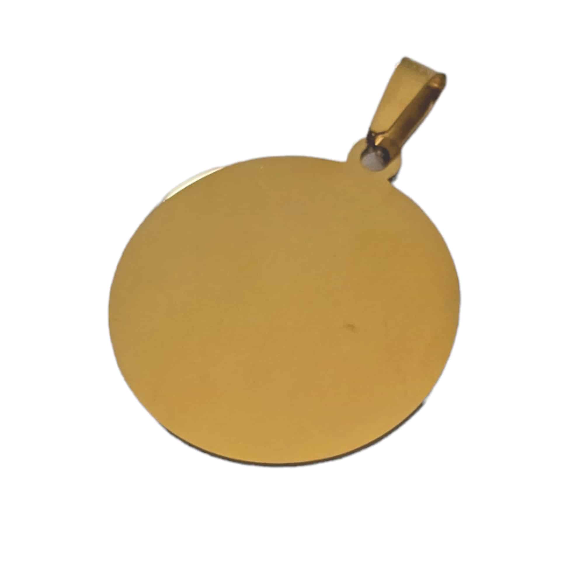Medalion auriu cerc