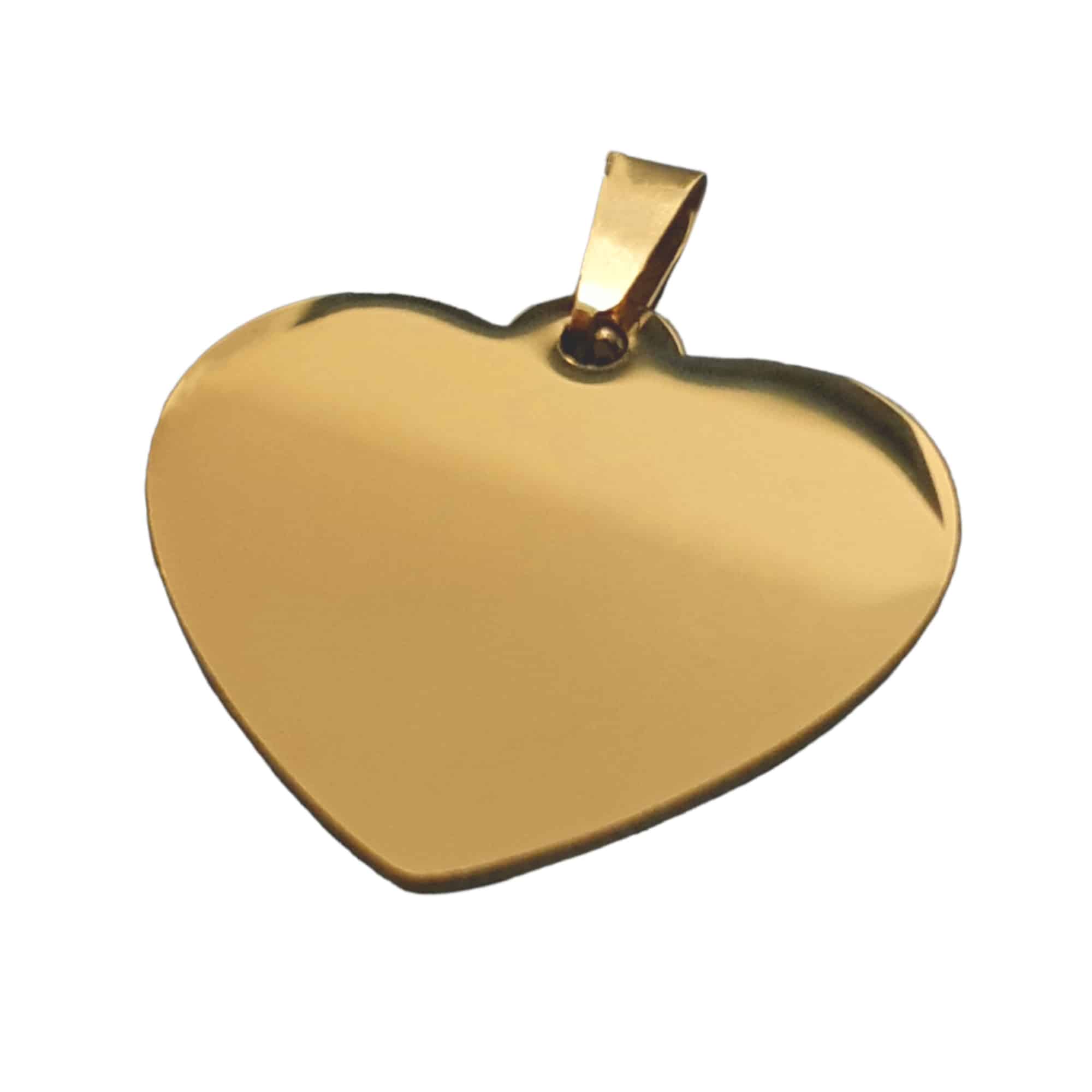 Medalion auriu inima