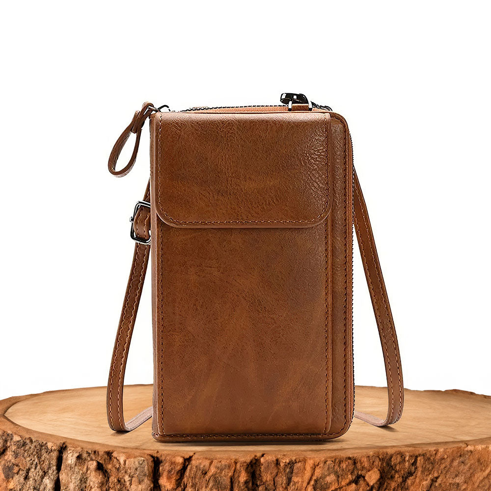 Compact aus Leder von Nicole