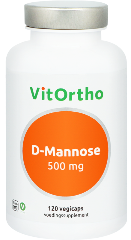 D Mannose 500mg 120 capsules - Vitortho