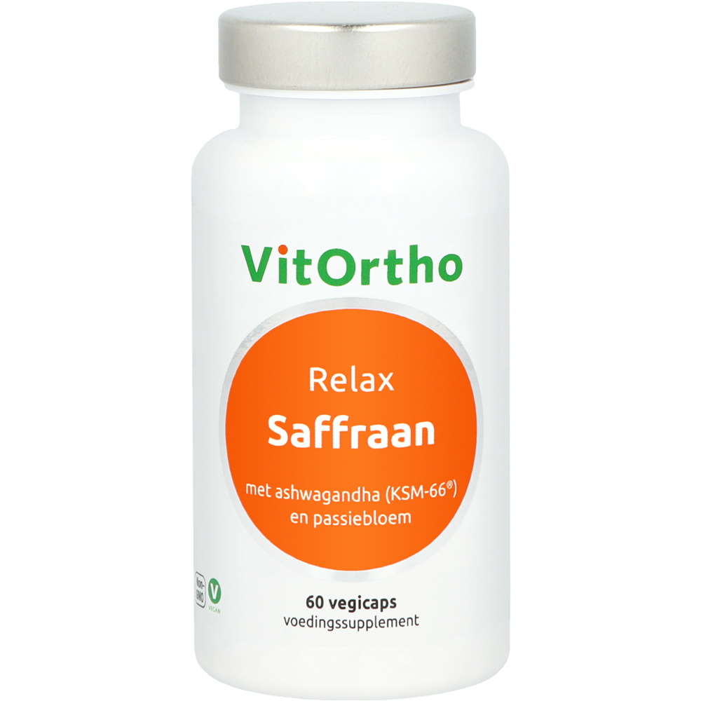 Saffraan relax 60 capsules - Vitortho