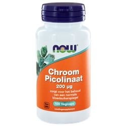 Chroom Picolinaat 200 mcg 100 vegicaps - NOW Foods