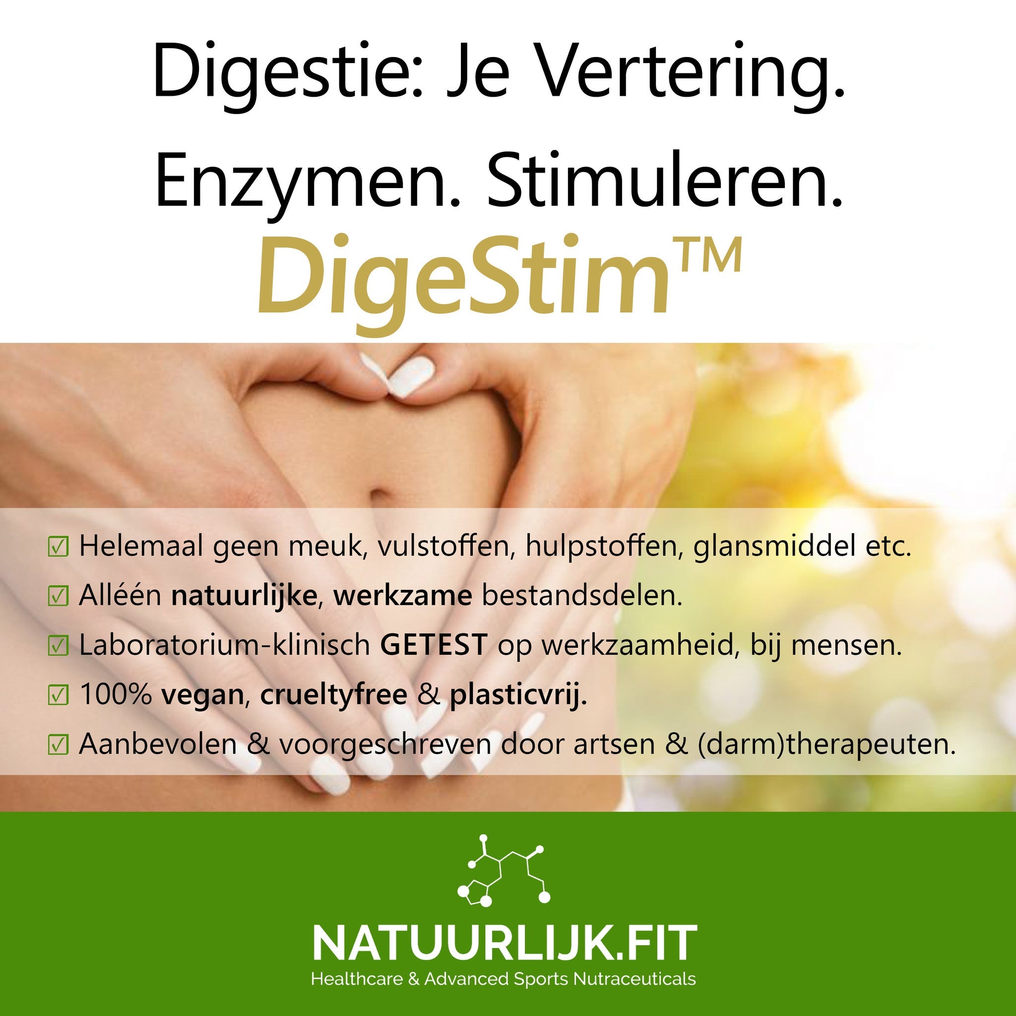 DigeStim™ enzymen complex - Natuurlijk.fit