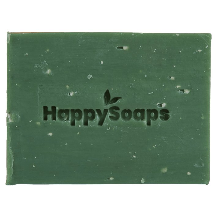 Happy Body Bar - Citroen en Basilicum - HappySoaps - 100% plasticvrije cosmetica