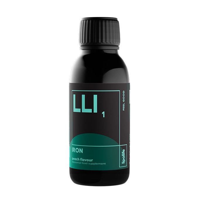 Lipolife LLI1 - Liposomaal IJzer voor Dagelijkse Gezondheid - LipoLife