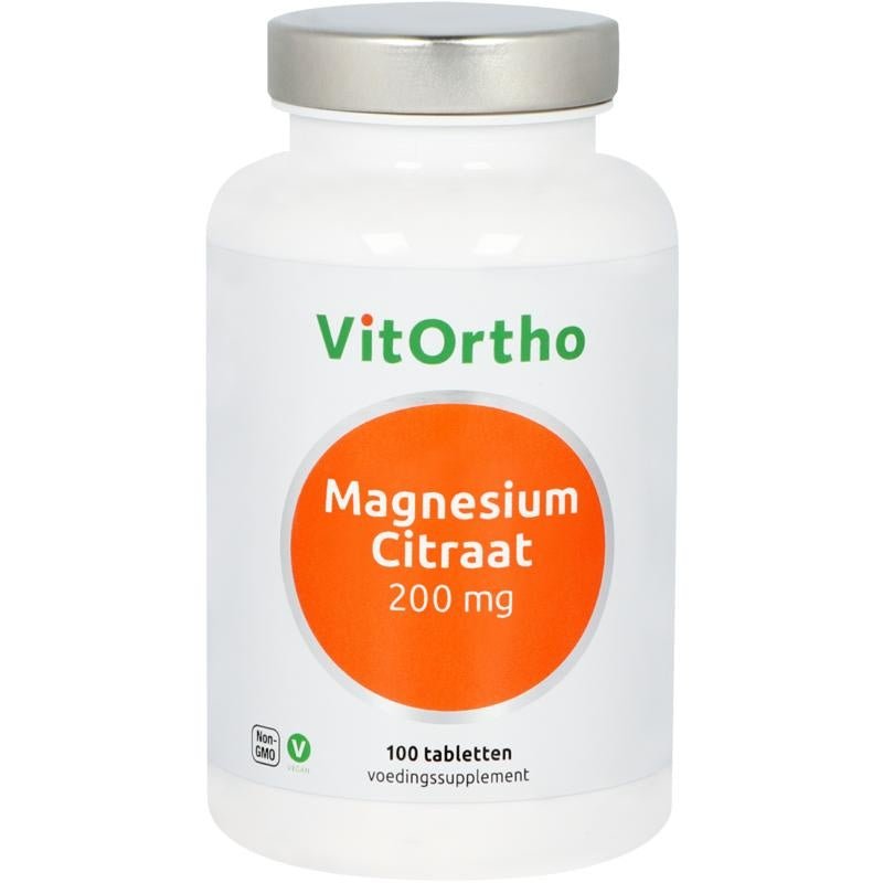 Magnesium citraat 200 mg - VitOrtho