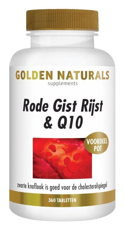 Rode gist rijst & Q10 - Golden Naturals