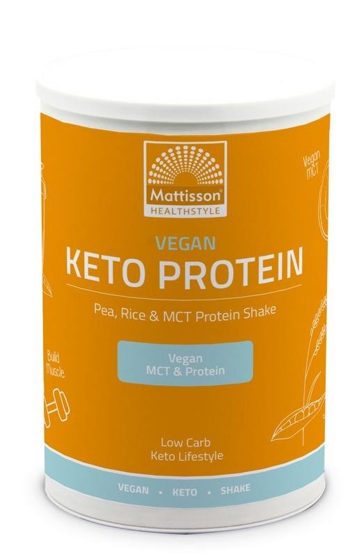 Vegan Keto protein shake - pea, rice & MCT - Mattisson