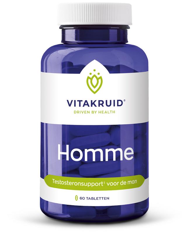 Vitakruid Homme testosteronsupport voor de man - Vitakruid