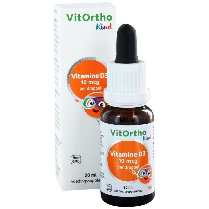 Vitamine D3 10 mcg - VitOrtho