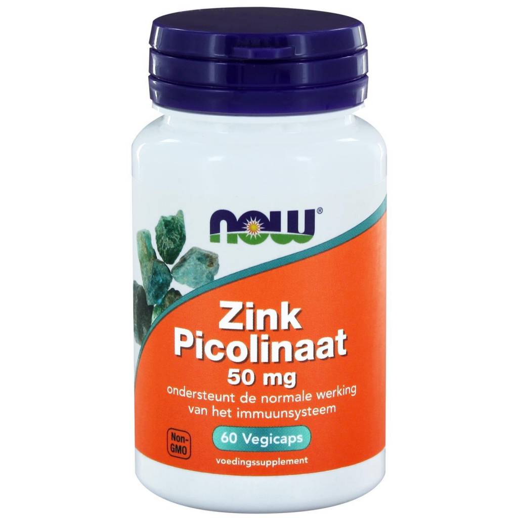 Zink Picolinaat 50 mg - NOW Foods