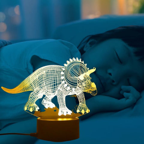 Lampe dinosaure - TriceratopsLamp™ – Une Veilleuse